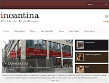 Tablet Screenshot of incantina.org